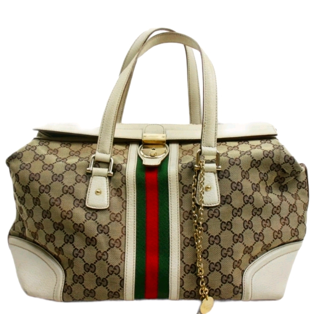 Gucci Sherry line Boston bag